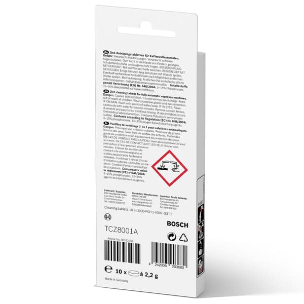 Bosch B/s Cleaning Tablets Tc a