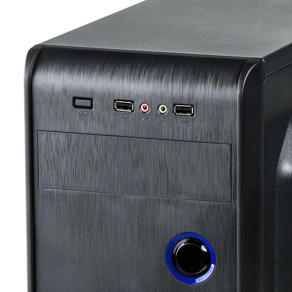 Akyga AK939BL Midi Tower Black Computer Case