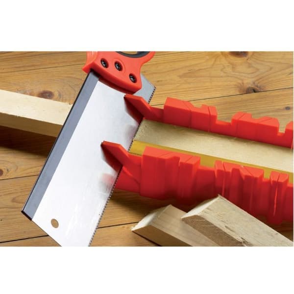 MEISTER Backsaw with Mitre Box - Red Metal