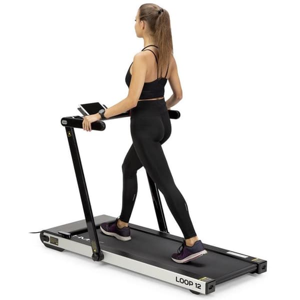 HMS LOOP12 Electric Treadmill 1-12 km/h Black