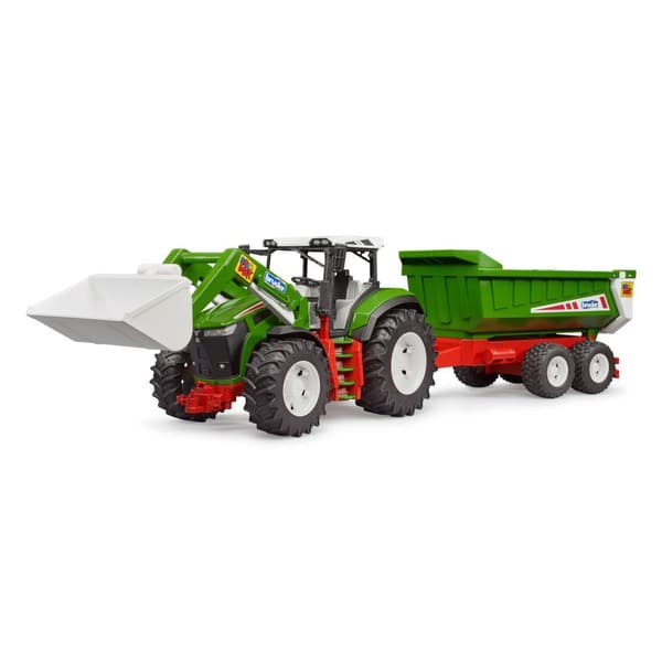 Bruder Roadmax Tractor with Front Loader + Dump Trailer for Children 2+ - Model 03452