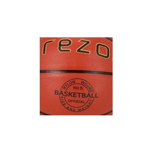 REZO Basketball - Rubber - Size 5 - Brown - Versatile