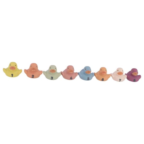 Jipy Bioplastic Rubber Ducks 8-Piece Set