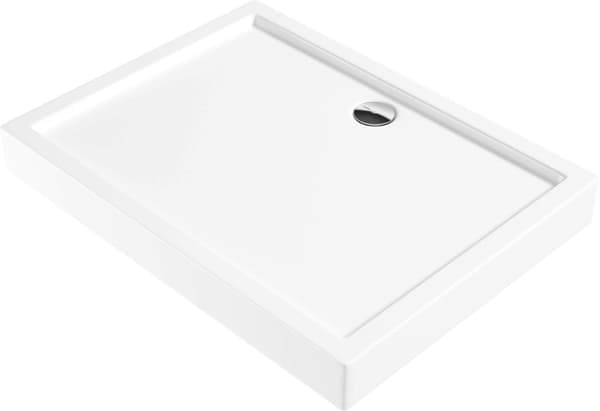 Deante Jasmin Rectangular Acrylic Shower Tray 120x80 cm White
