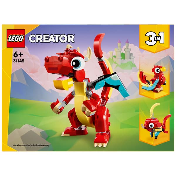 Lego Creator 3-in-1 Red Dragon 31145