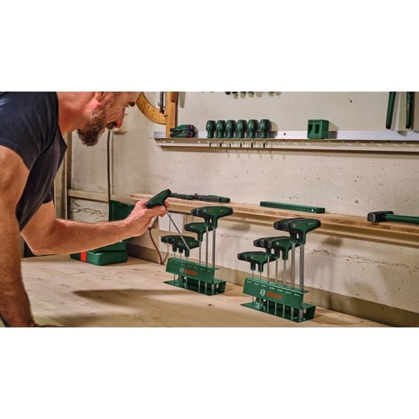 BOSCH 7-Piece T-Handle Hex Screwdriver Set - Sizes 2 to 10 mm