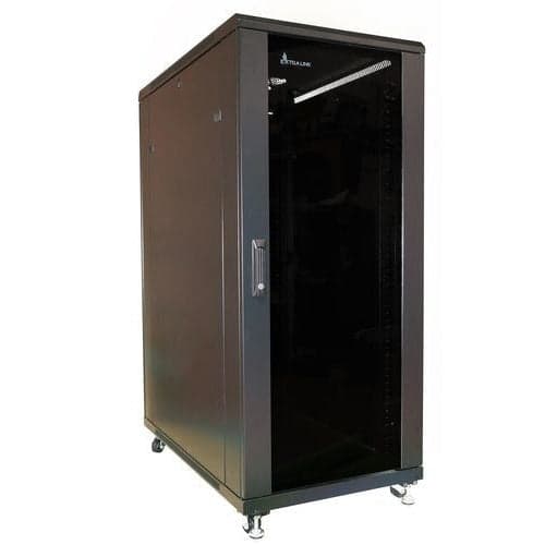 Extralink Rackmount Cabinet 32U 600x600 Black Standing