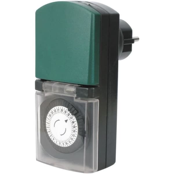 GAO Outdoor Mechanical Timer - IP44 - 3680W - 16A - White