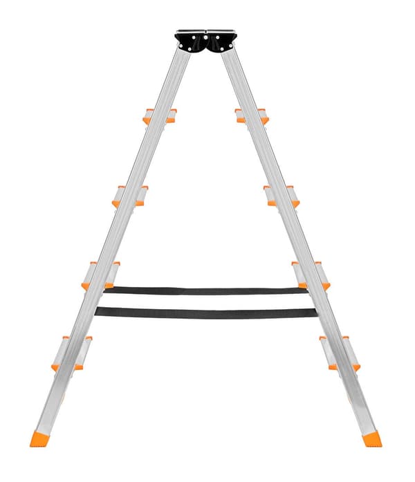 Krause Dopplo Double-Sided Step Ladder - Silver