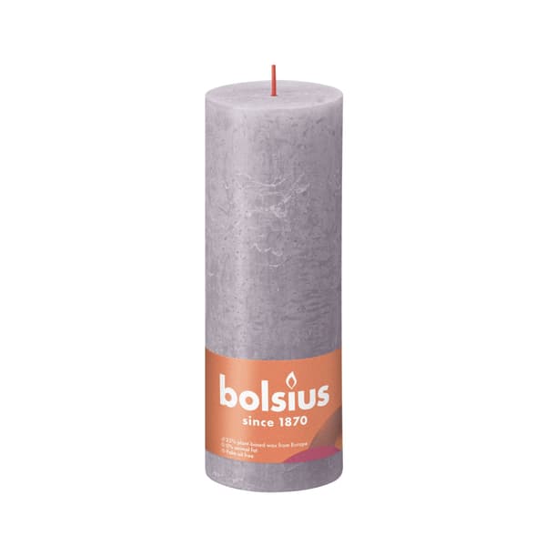 Bolsius Candle 19x6.8 cm Lavender Blue