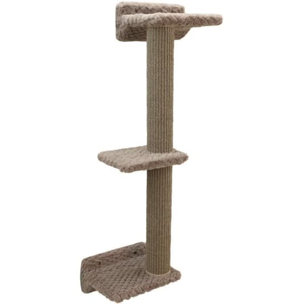 KERBL Cat Climbing Wall - MONTE ALPI - 8 Pieces - Grey