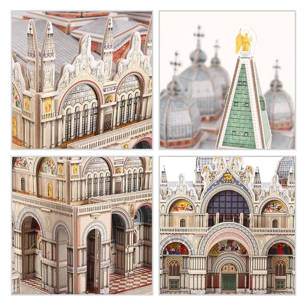 Cubic Fun National Geographic 3D Puzzle St. Mark's Square 107 Pieces
