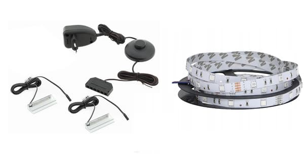 Cama RTV Lighting QIU 160 Blue Surface Mounted