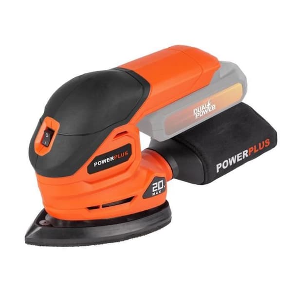 DUAL POWER 4-Tool Kit - 20V - Drill/Driver + Angle Grinder + Hand Sander + Circular Saw - 2 Batteries