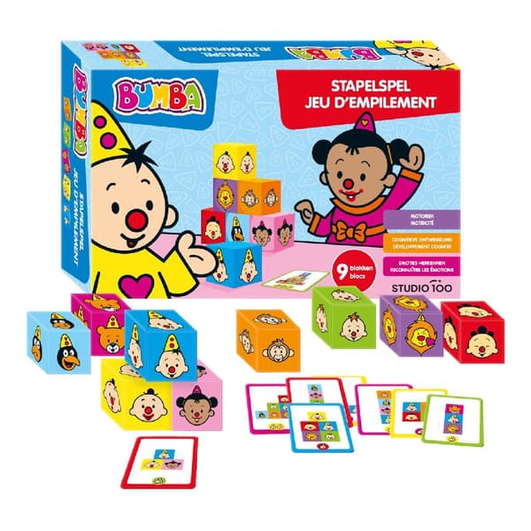 Bumba Stacking Game Emotions