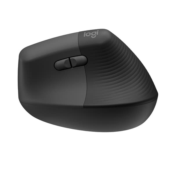 Logitech Lift Vertical Ergonomic Mouse - Wireless - Graphite - 910-006473