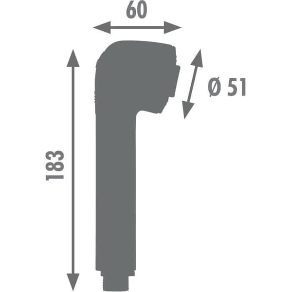 ROUSSEAU Kitchen Sink Mixer Tap - Pull-Out Spray Head - Chrome - 2 Spray Patterns