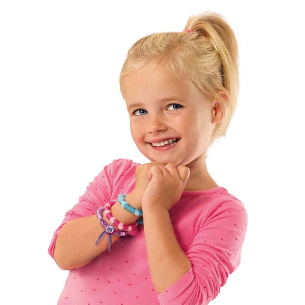 SES Creative Beaded Bracelets - Jewelry Making Set for Kids - Includes Beads and Clasps