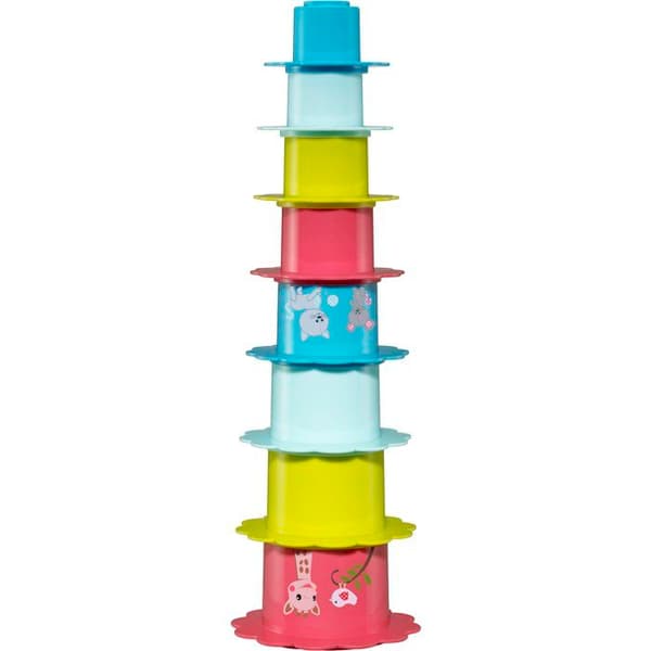 Sophie the Giraffe Early Learning Toy - Nesting Flowers - 6-18 Months