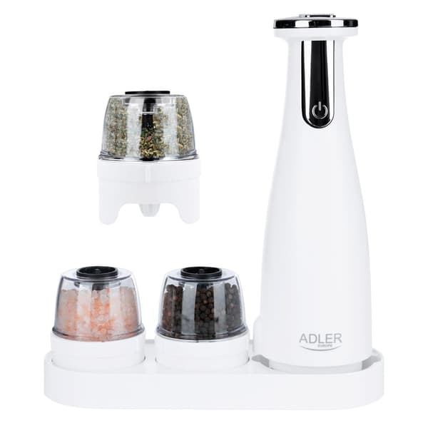 Adler Spice Mill Set AD 4449W White