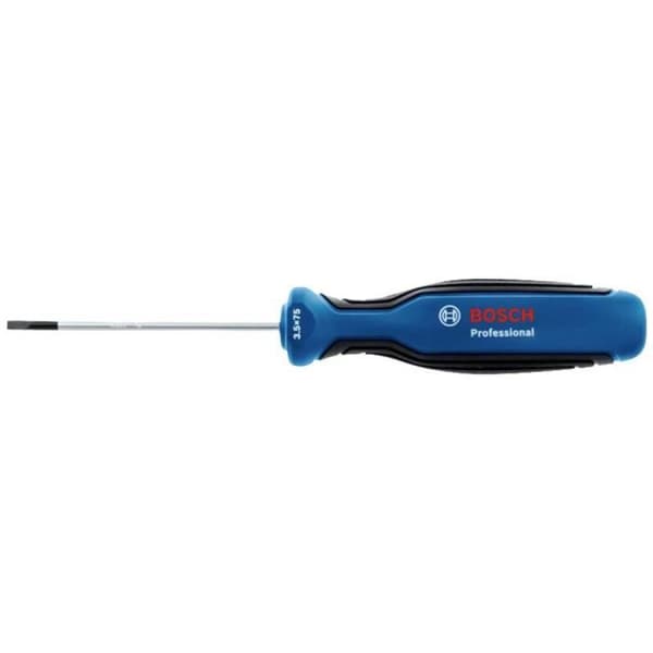 Bosch Professional Flat Screwdriver - 3.5x75 mm - 75 mm Shank