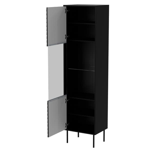 Cama CORTINA Display Cabinet 53x40x182 Black