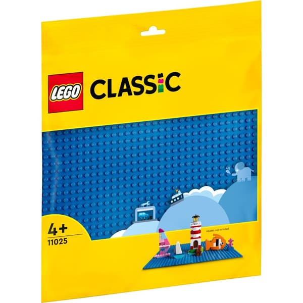 Lego Classic Baseplate Blue 25x25 cm 32x32 Studs 11025