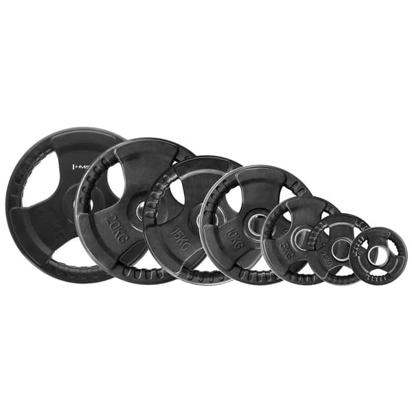 HMS Olympic Weight Plate 25 kg Rubberised TOK25