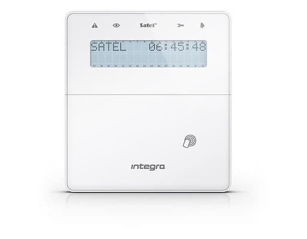SATEL Wireless Keypad INT-KWRL2-W White