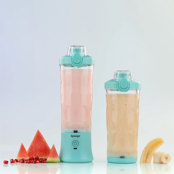 Sponge Cordless Cup Blender 0.6 L Turquoise
