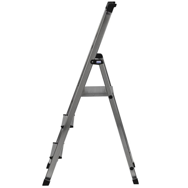 Krause Solidy Folding Ladder Silver