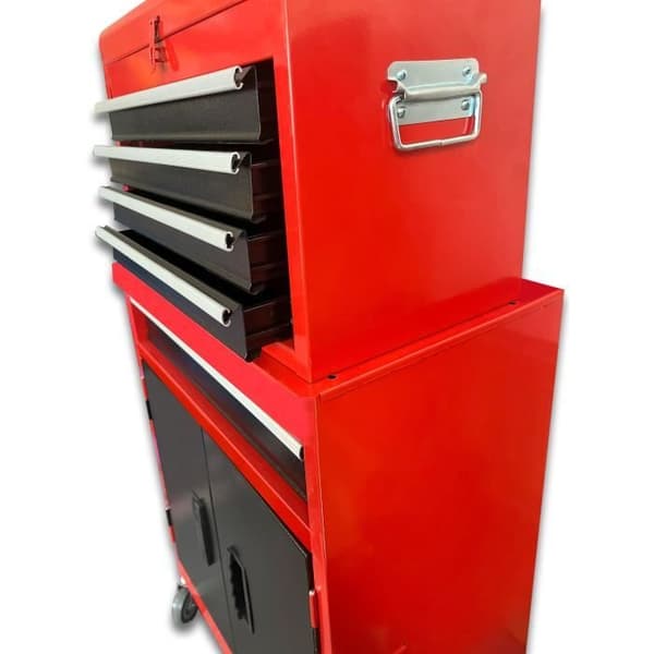 DEFPRO Workshop Trolley - 7 Drawers - Empty Storage Bin 7-drawer