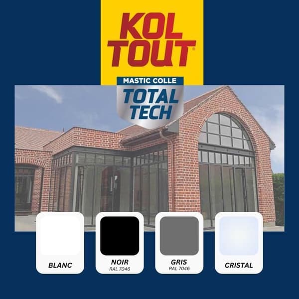 Cyanolit Total Tech Adhesive 290 ml - Grey - Strong and Flexible