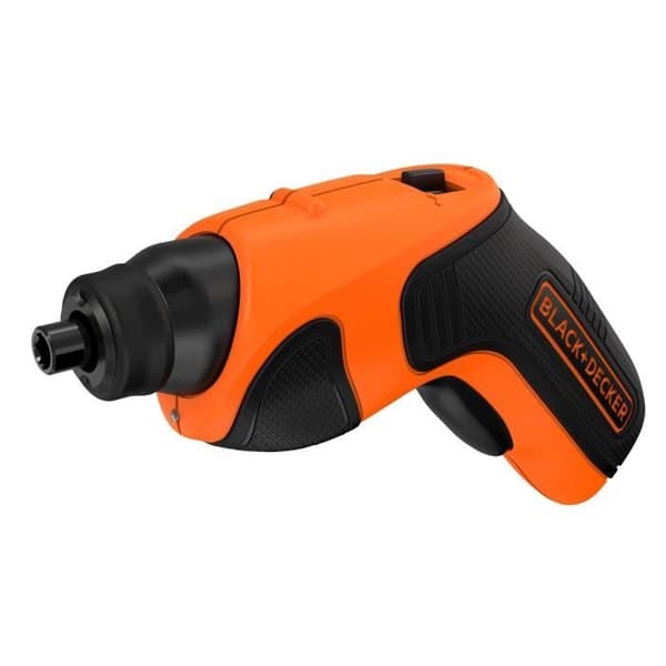 BLACK+DECKER Electric Screwdriver - 3.6V - LED - with 2 Bits - CS3651LC-QW