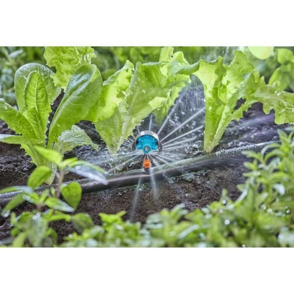 GARDENA Micro-Drip Sprayer Nozzle - 6-in-1 Adjustable Patterns - For Precision Irrigation - Model 13324-20