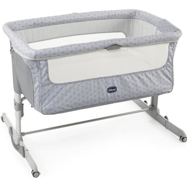 Next2Me Dream Silver Co-Sleeping Crib - Chicco - From 0 months - Adjustable height
