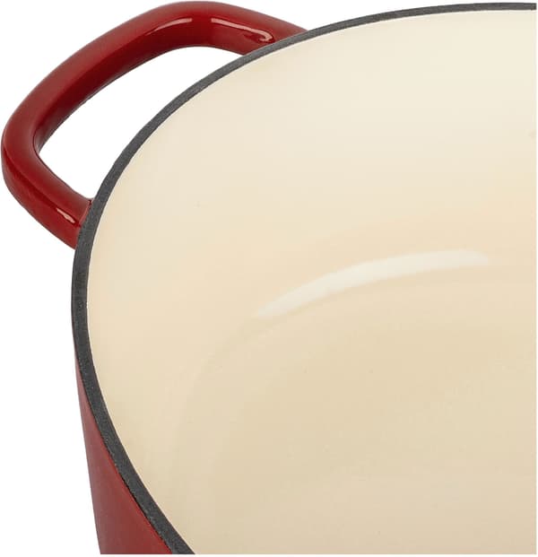 Ballarini Bellamonte Oval Cast Iron Pot 5.5 L Red