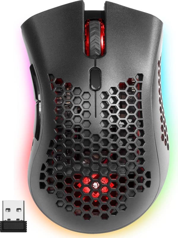 Defender GM-709 L Warlock Wireless Gaming Mouse with RGB Backlighting