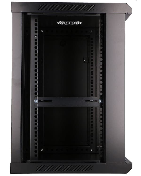 Extralink Rackmount Cabinet 12U 600x450 Black Wall Mounted