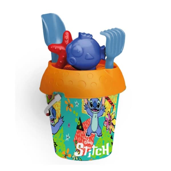 Disney Stitch 5-piece Bucket Set