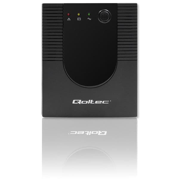 Qoltec Monolith UPS 1200VA 720W Uninterruptible Power Supply