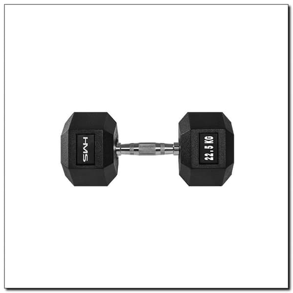 Dumbbell 22.5 kg HMS HEX-PRO 22.5
