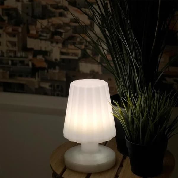 LUMISKY Mini Cordless Table Lamp - LADY MINI - H22 cm - Rechargeable - Warm White LED
