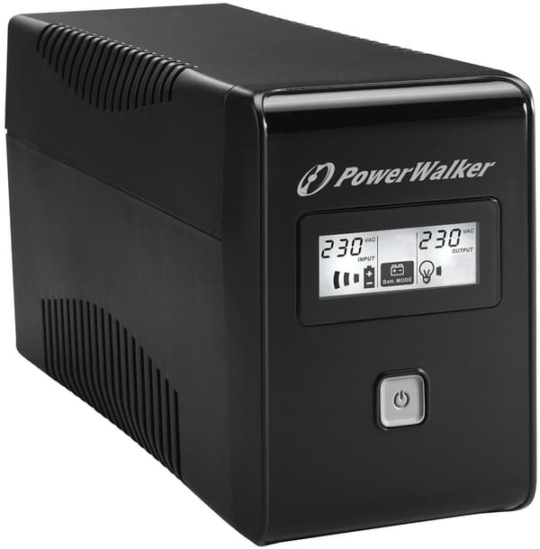 PowerWalker VI 850 LCD Line-Interactive UPS 0.85 kVA 480 W