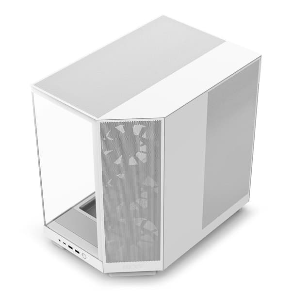 NZXT H6 Flow Midi Tower Case White - CC-H61FW-01