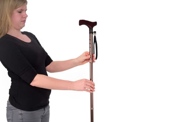 Vitility Folding Walking Stick Derby Bronze VIT-70510020