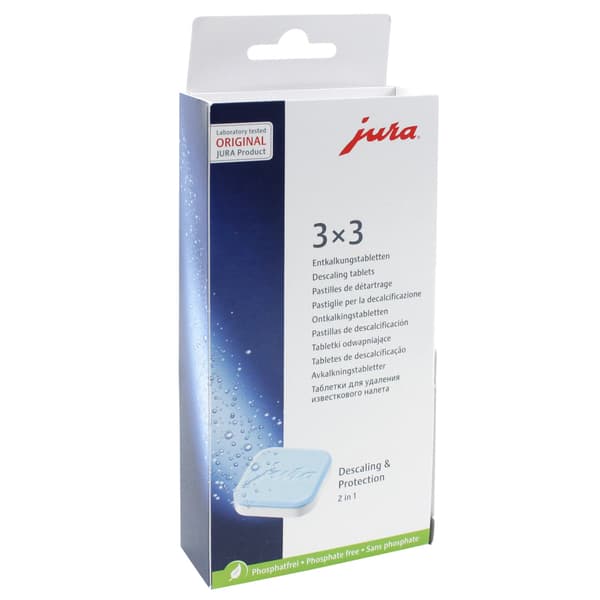 Jura Descaling Tablets 3x3 Pieces