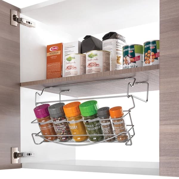 Metaltex Foldable Spice Rack 40x28x33 cm Silver