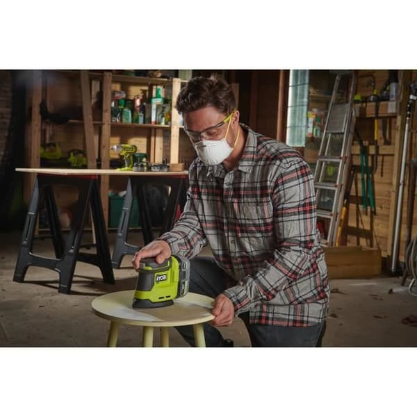 RYOBI 18V ONE+ Triangular Sander - 1.8 mm Oscillation - 100 x 140 mm Pad - Model RPS18-0
