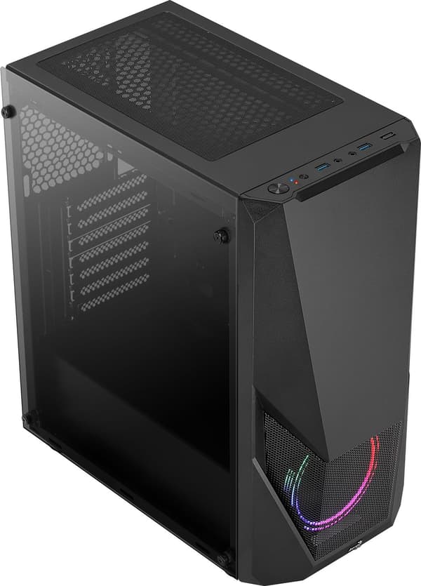 Aerocool PGS Zauron FRGB-G-BK-V1 Black Case